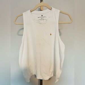 Spiritual Gangster White Sleeveless muscle tank